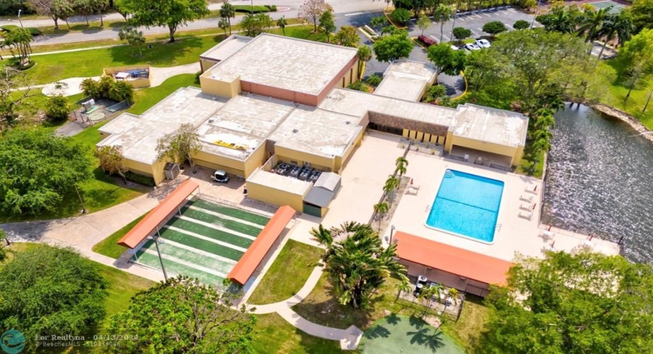 One of four pools
