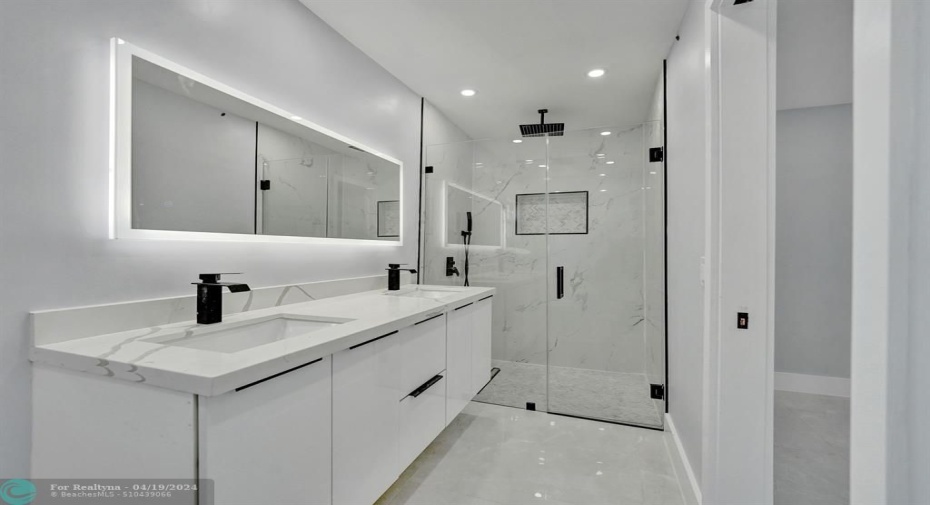 Master bathroom