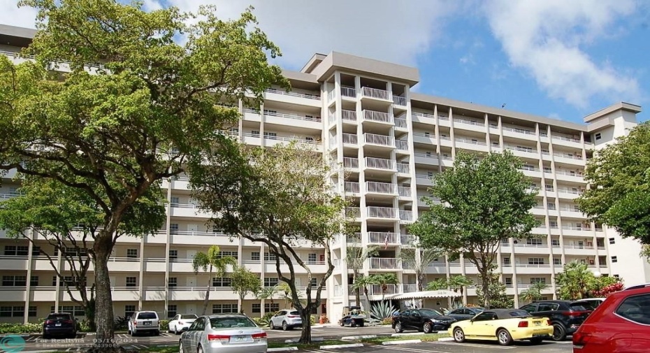 Front view of condo