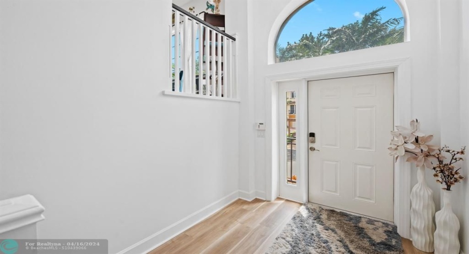 Entry area