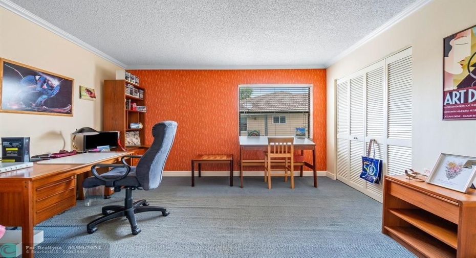 Fourth bedroom can be used as an office, den, gym, playroom...the possibilities are endless!