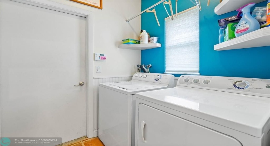 Large laundry room