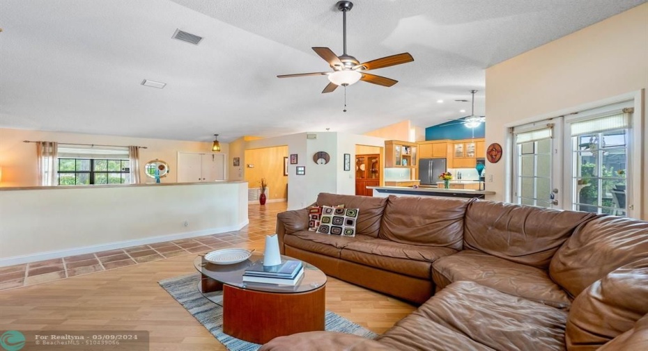 Open floor plan