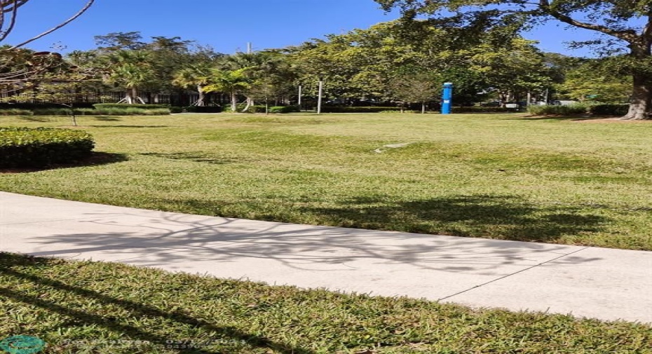 walking area