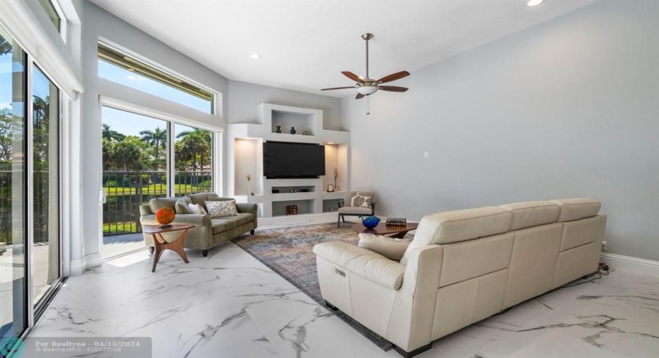 Spacious family room!