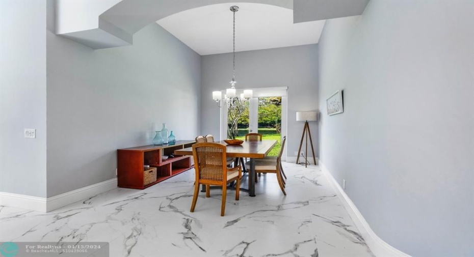 Spacious dining room for holidays and parties!