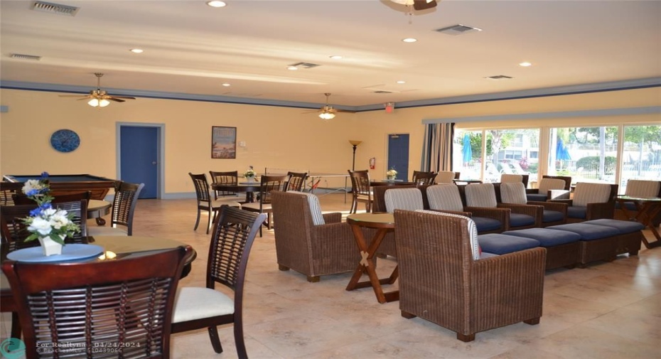 One of 3 Clubhouses-Outisde BBQ Station