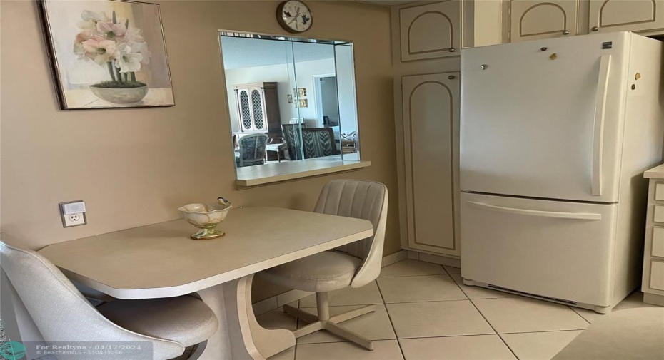 ROOM FOR SMALL TABLE IN KITCHEN