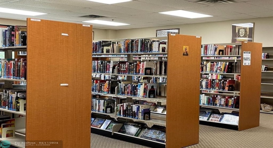 LIBRARY IN REC BUILDING