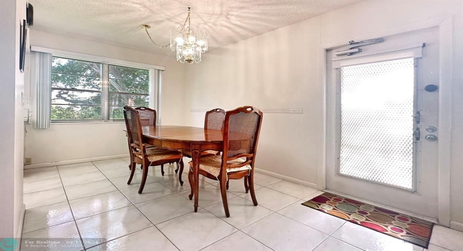 Dining Area has 3rd Floor View.