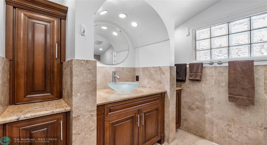 Marble and glass