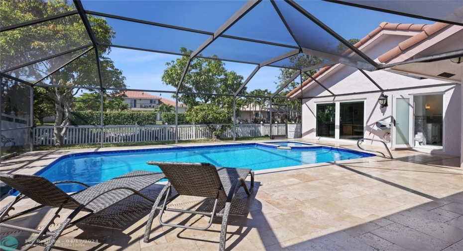 Pool area