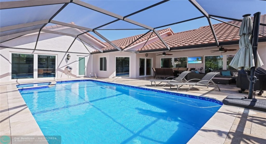 Pool area