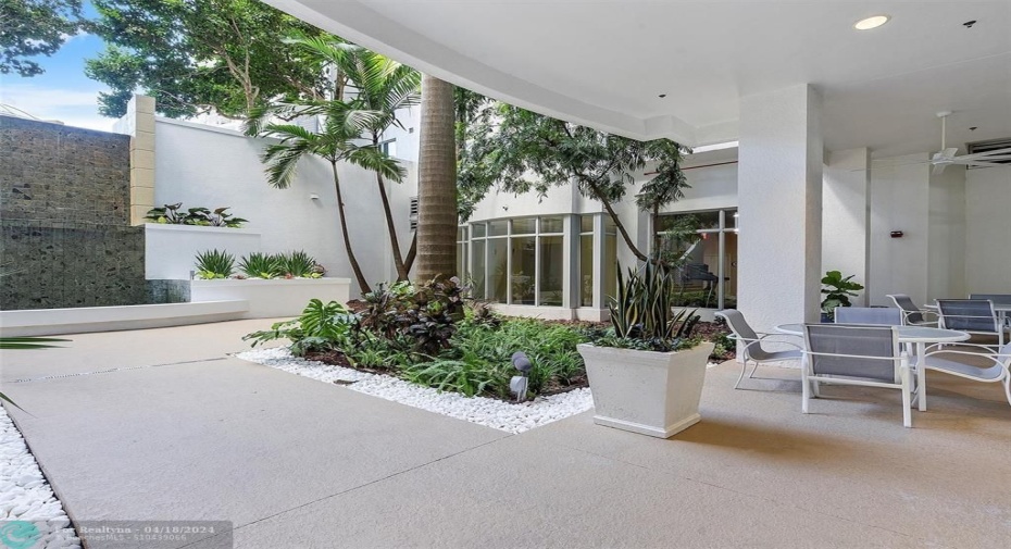 Atrium Off the Lobby