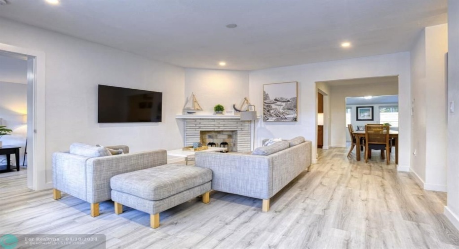 Furnished living space