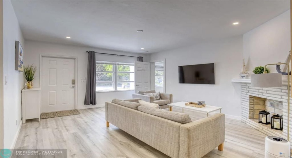 Living room smart TV