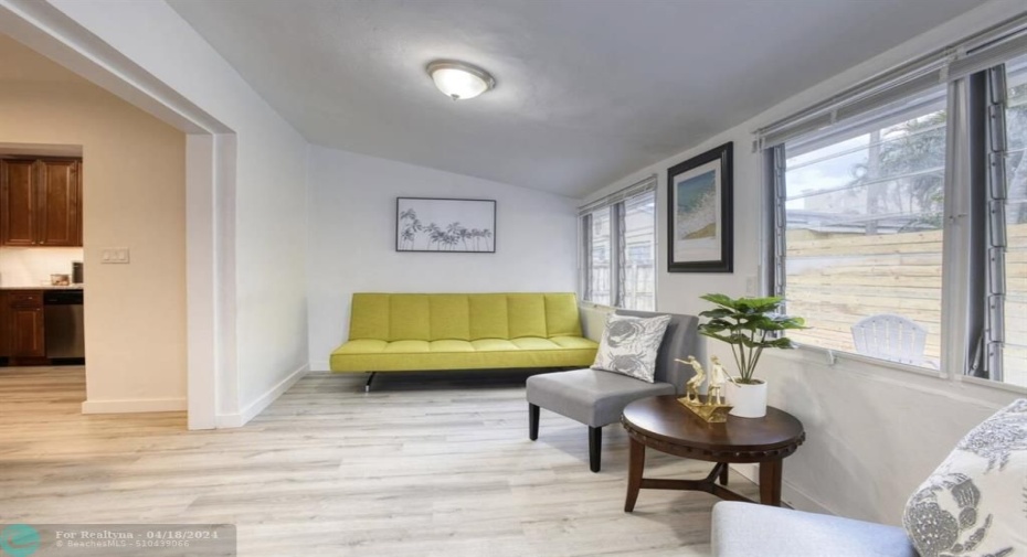 Natural Light in Sunroom