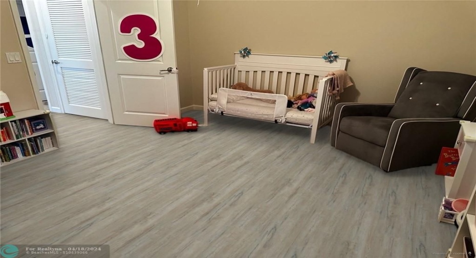 new flooring being installed