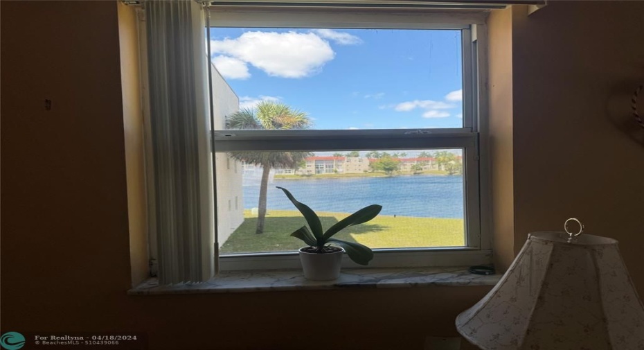 View from primary bedroom