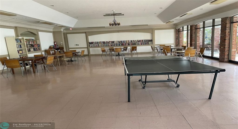 PING PONG TABLE
