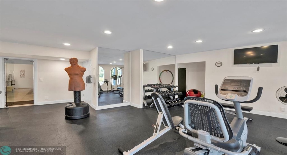 Fully Equipped Gym
