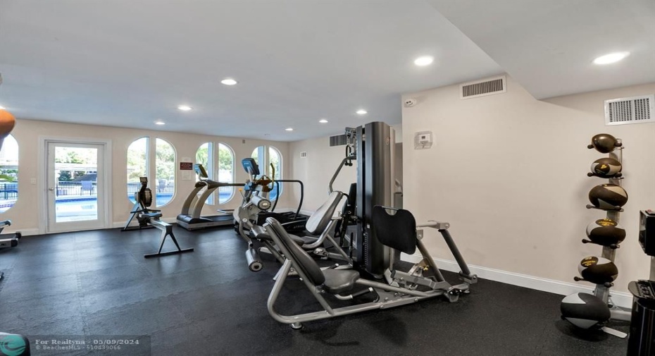 Fully Equipped Gym