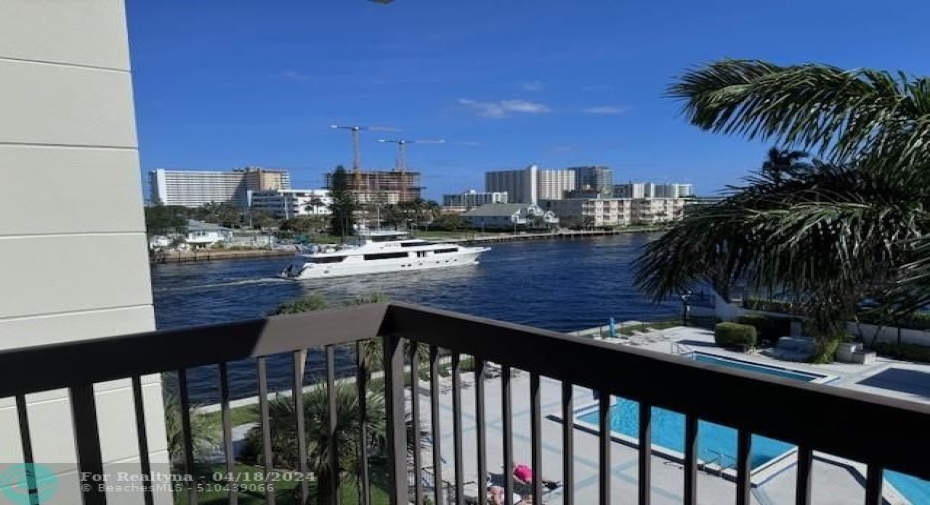 View from your balcony