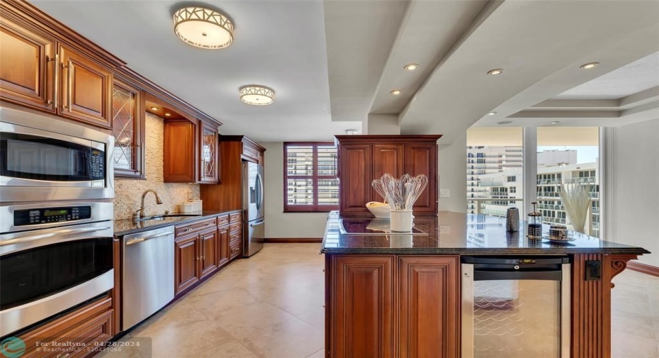 Long Kitchen view