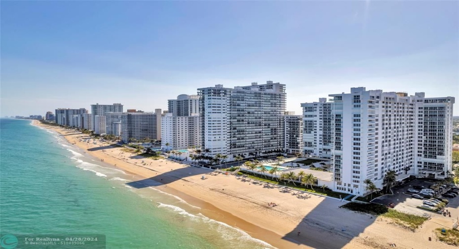 Oceanfront views south.