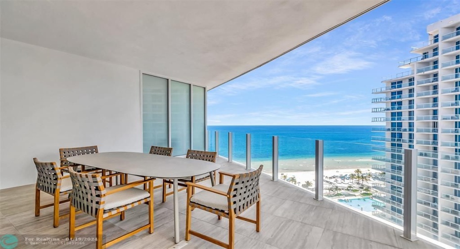 Views from Unit Expansive Balcony