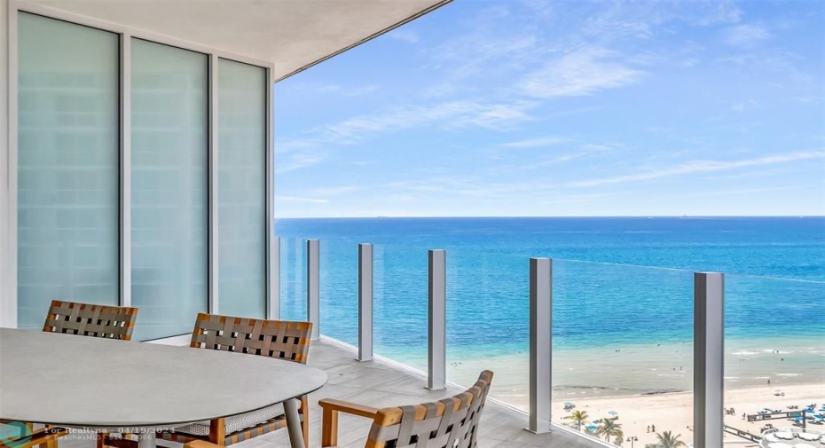 Views from Unit Expansive Balcony
