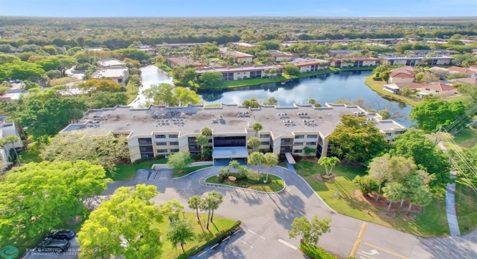 Check out the waterfront views from the building