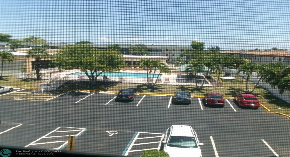POOL VIEW FROM UNIT
