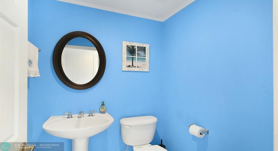 FIRST FLOOR HALF BATH