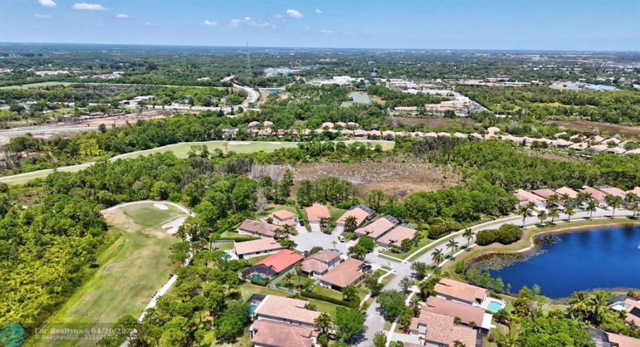 LAKES PROVIDE WATER FOR LAWNS