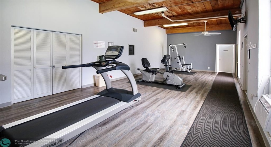 small gym temperature controlled