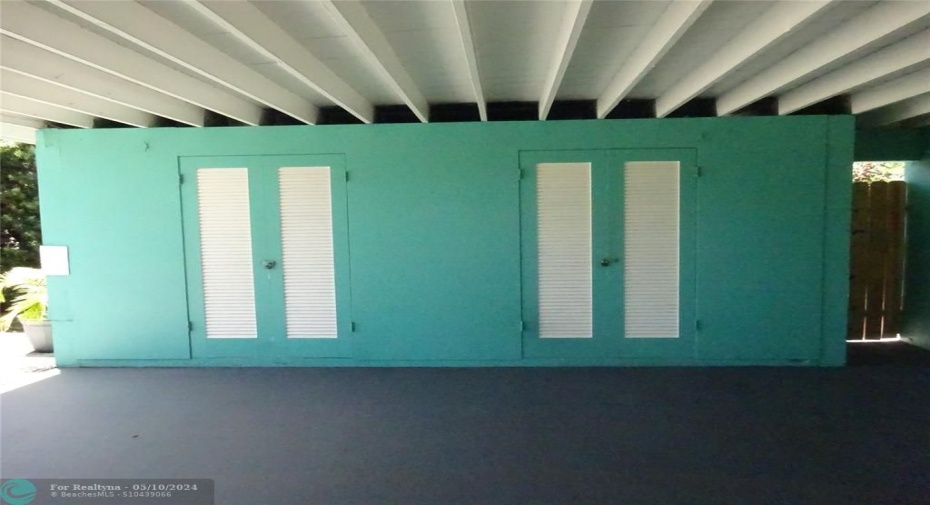 Carport Storage
