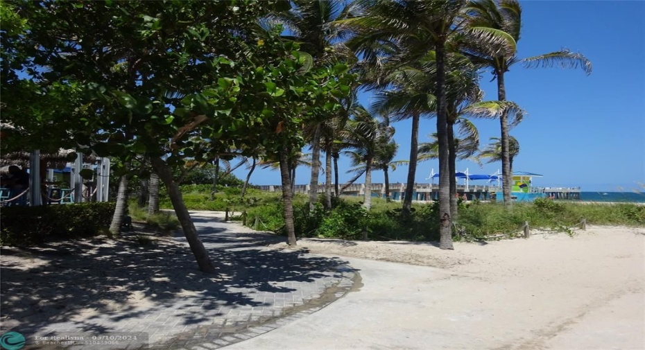 one of many beach access