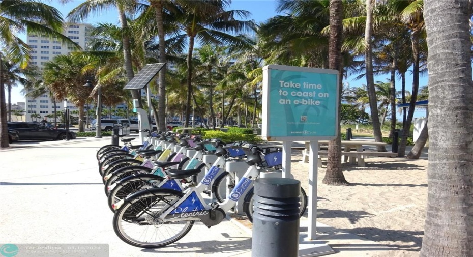 rent an electric bike.