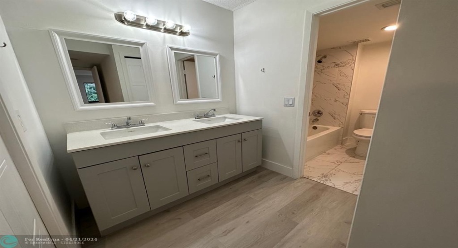 Master bathroom