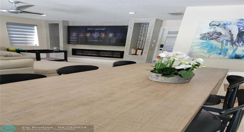 Dining area