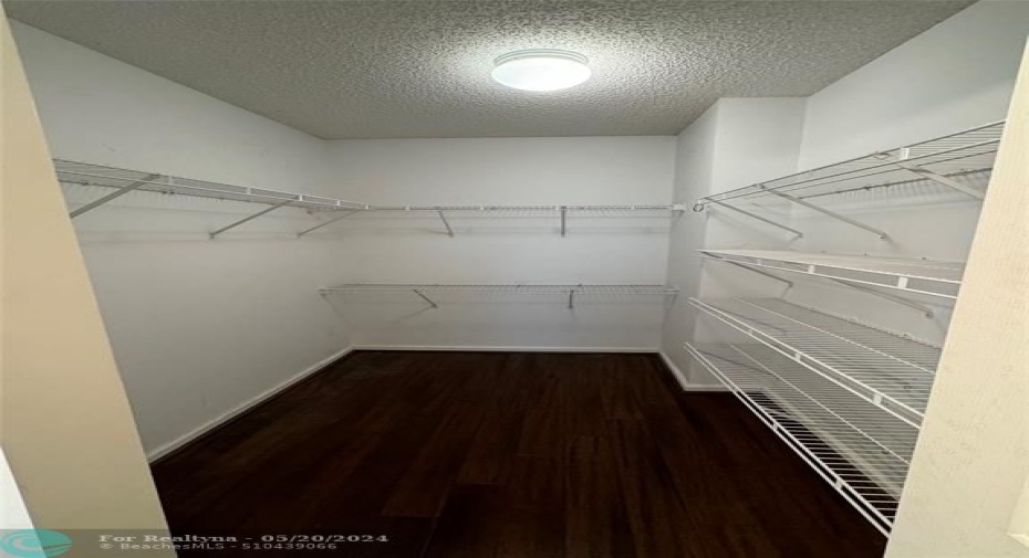 Closet in Master Bedroom (inside master bath)