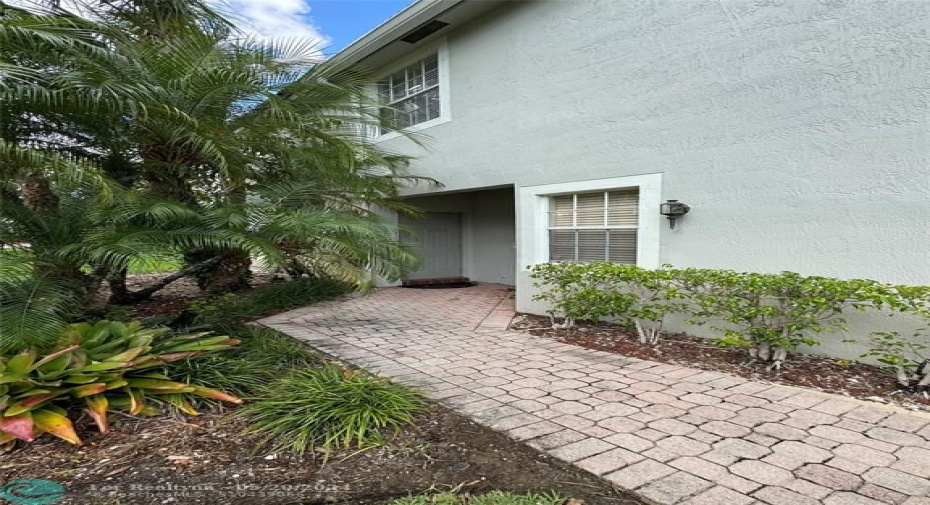 Front door walkway