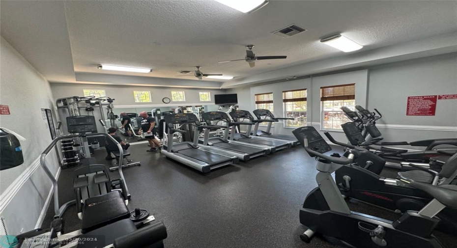 Clubhouse gym