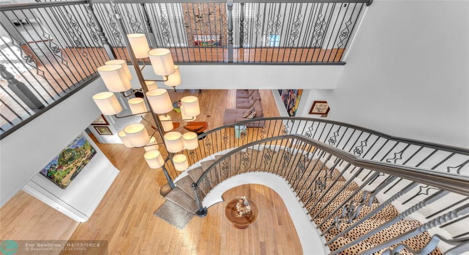 View from upstairs