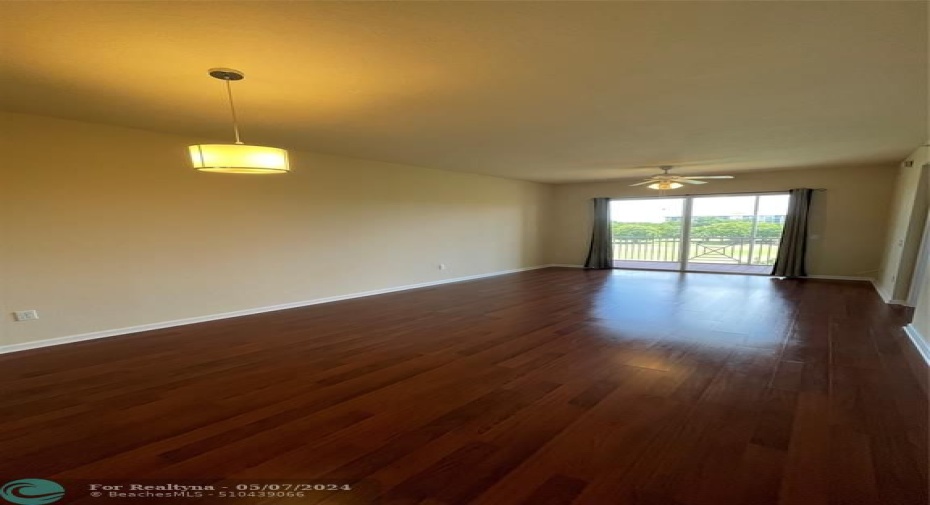 Dining and living room