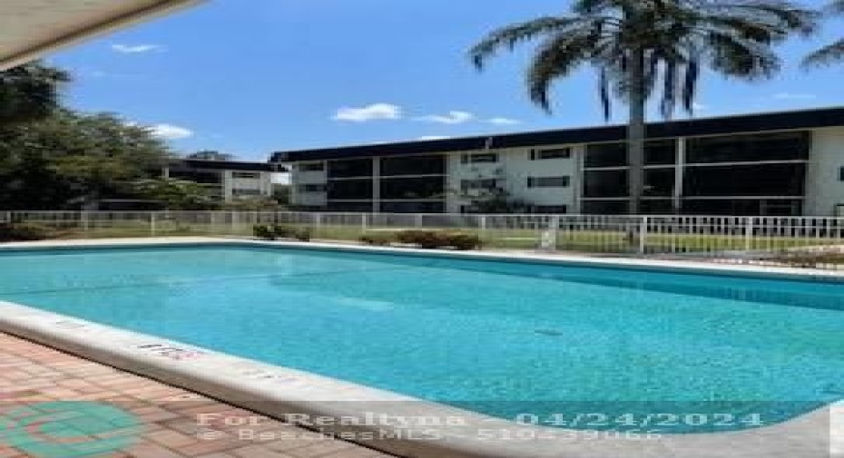 Pool is Located Just a Few Steps From Your Patio