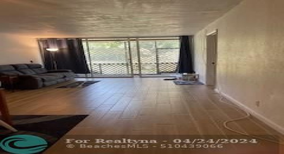 Spacious Living Room and Dining Room and Patio