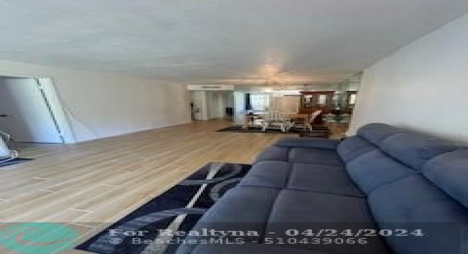 Very Spacious Living Room and Dining Room For Any Furniture Arrangement.