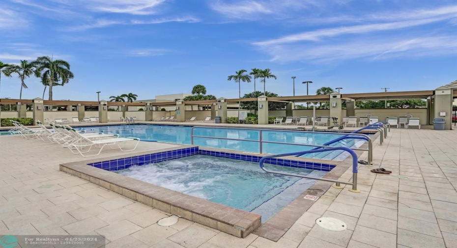 Main Pool & Hot Tub